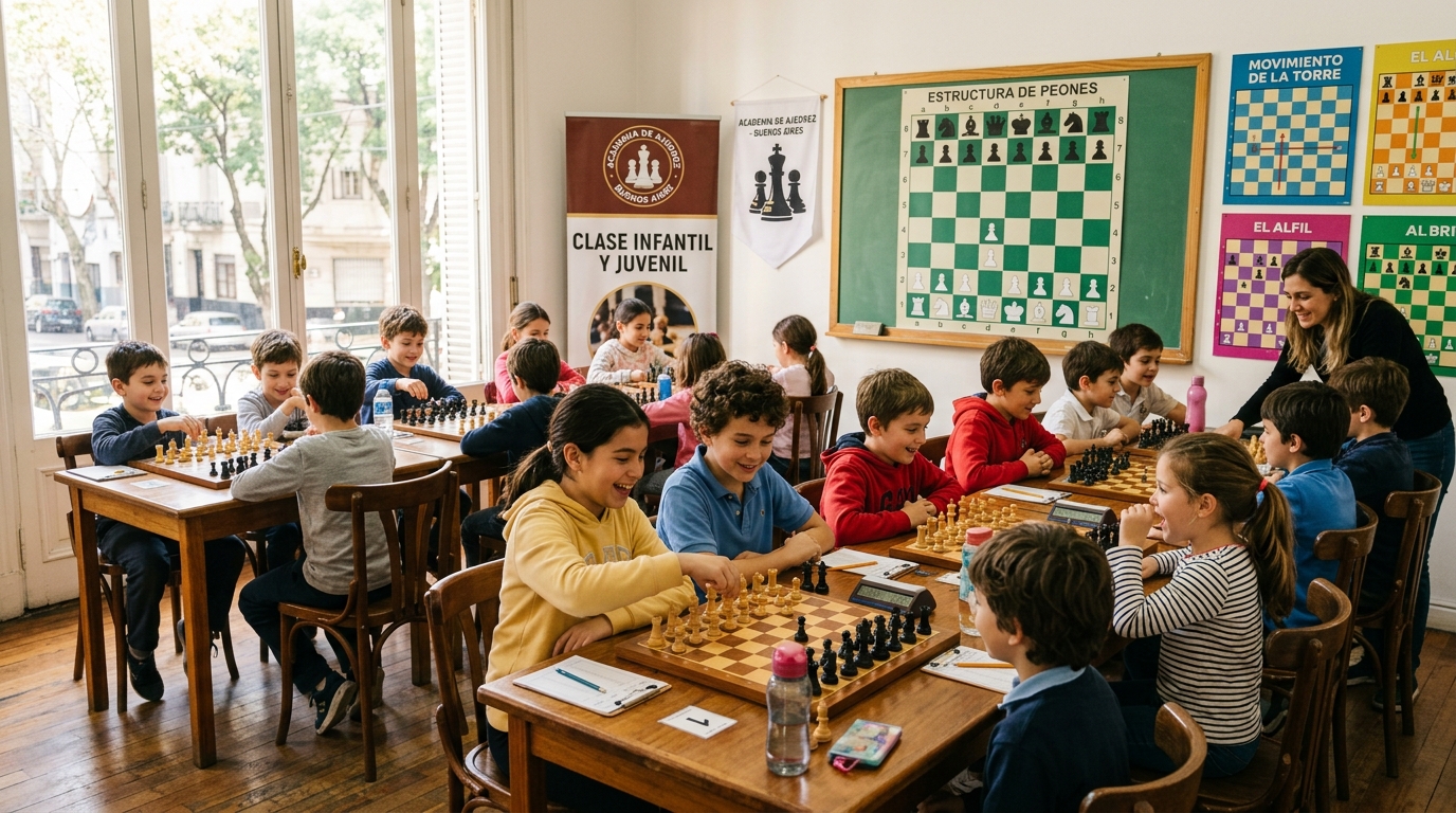 Ajedrez Infantil y Juvenil en Buenos Aires